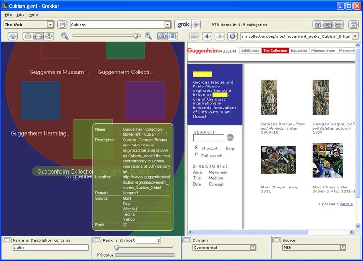 Grokker Screenshot